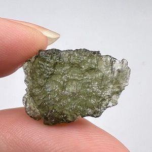 Genuine Moldavite tektite